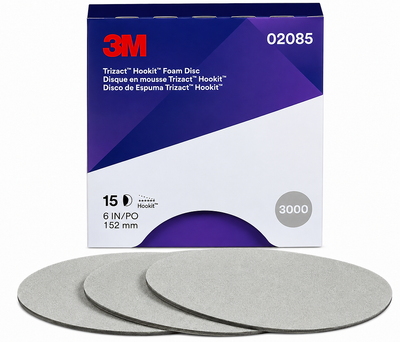 3M P3000 Trizact Hookit Foam Discs 150mm – 02085