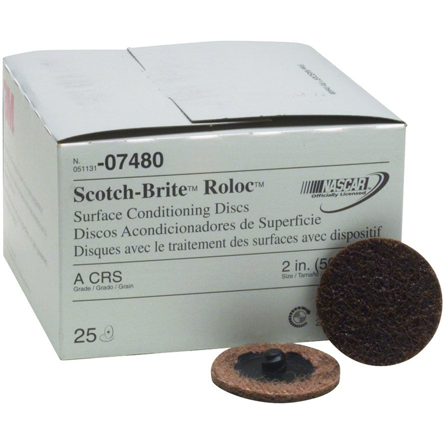 3M Box 25 Brown Roloc Disc – 07480
