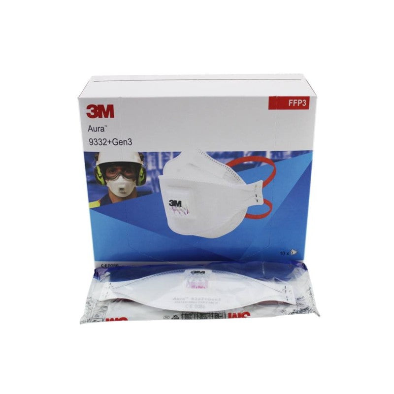 3M FFP3 Mask Box 10 – 9332+