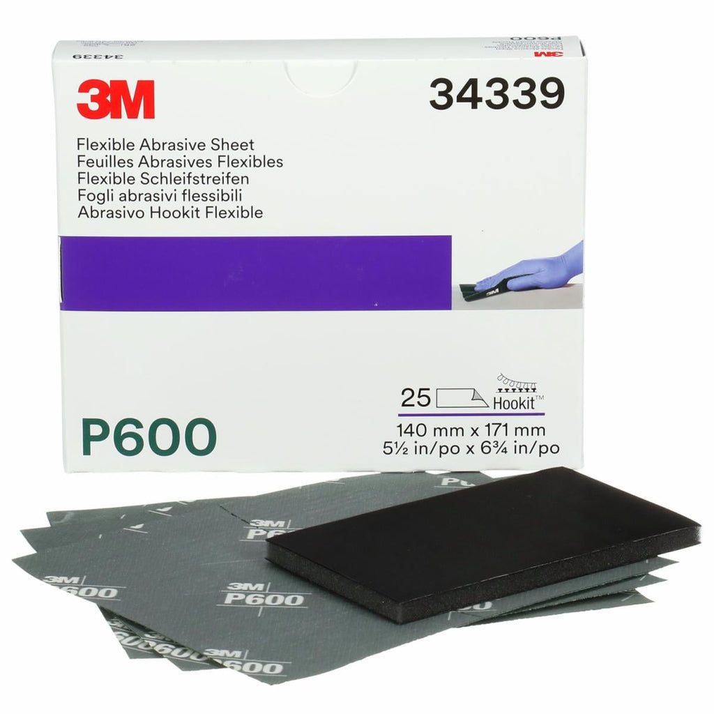 3M P600 Abrasive Hand Sheets – 34339