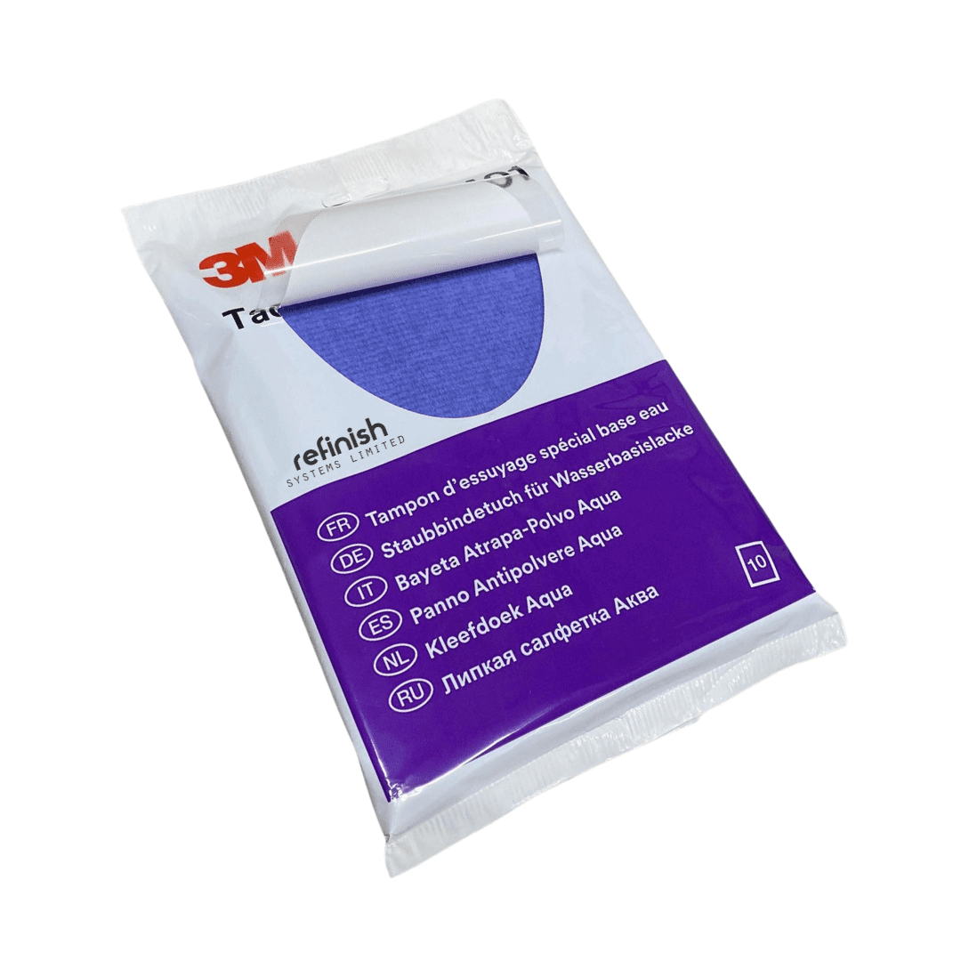 3M Pack of 10 Aqua Tack Rags