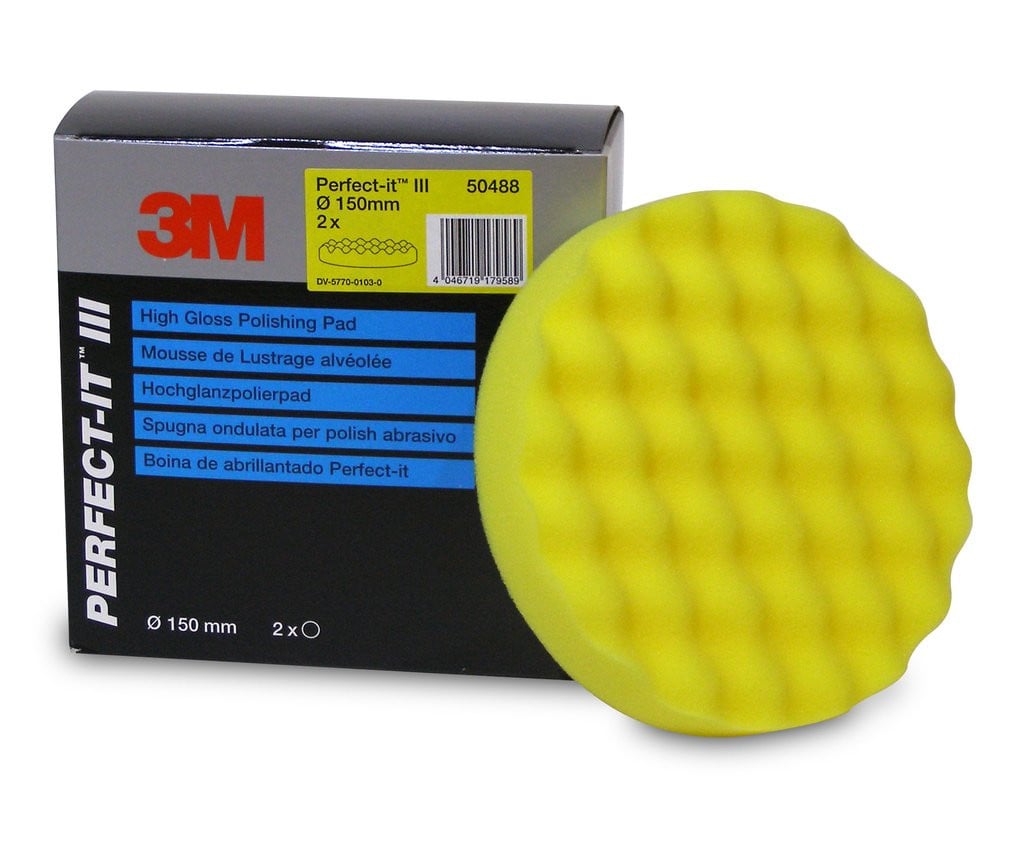 3M Perfec It 3 Yellow Compound Pad – 50488