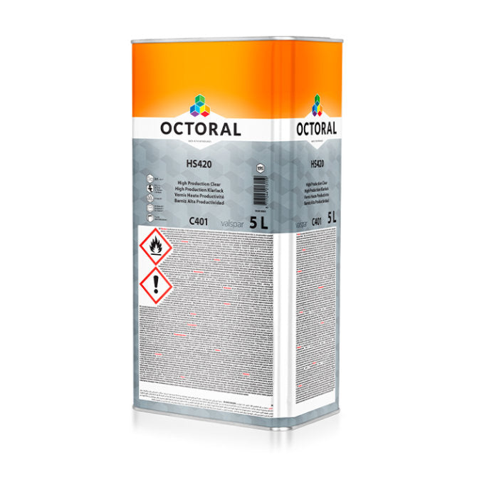 Octoral 5L C401 HS420 Air Dry Clear Coat Ht
