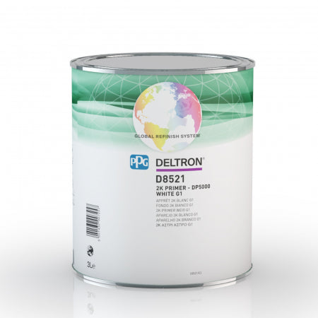 PPG Deltron DP5000 2K Primer White 3L – D8521/E3